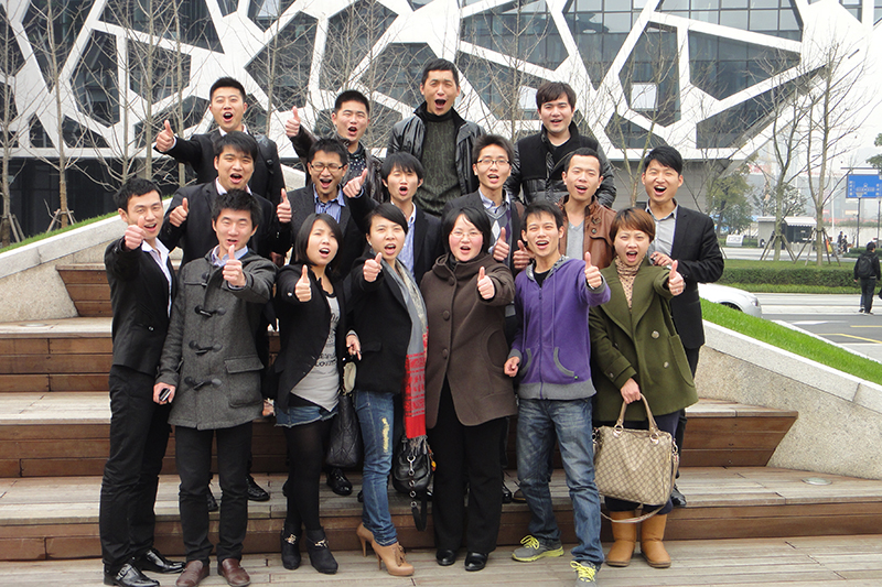 联欣管理层参观阿里总部