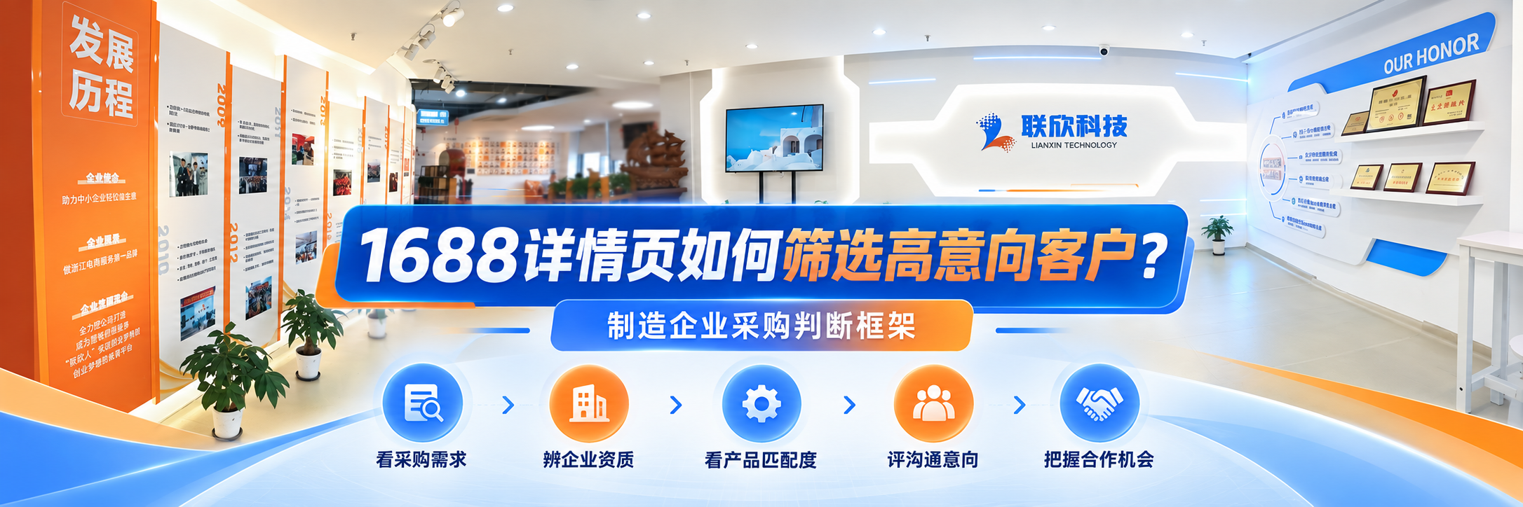 1688详情页筛选高意向采购客户